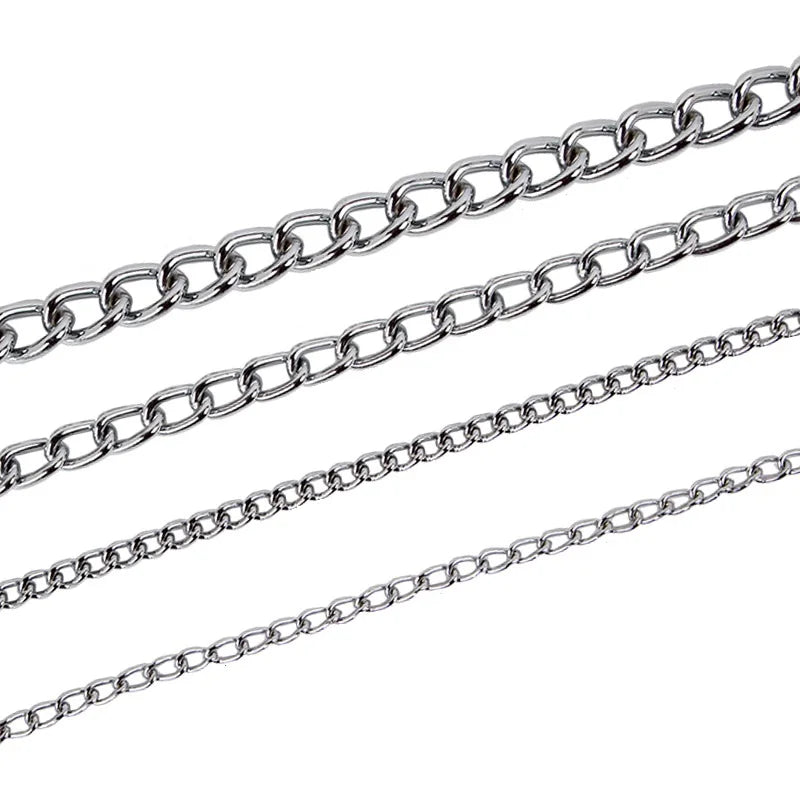 Stainless Steel Adjustable Slip Chain Collar For Dog