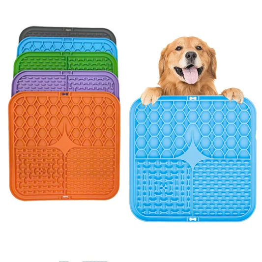 Pet Silicone Licking Pad Slow Feeding Pad for Dog and Cat