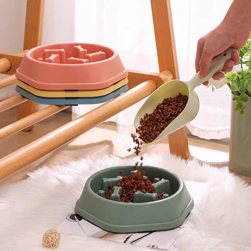 Dogs slow feeder bowl