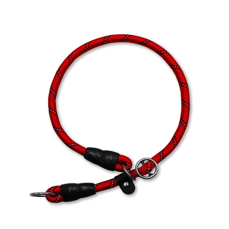 Dog Slip Collar No Pull Reflective Martingale Sliding Stopper