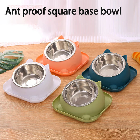 Fun Shaped Anti Tipping Anti Ant Cat Bowl
