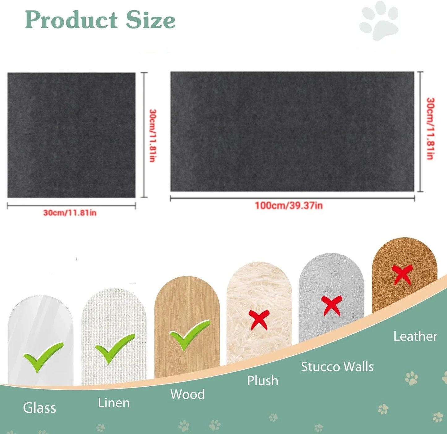 Cat Anti-scratching Protector Self-Adhesive Mat