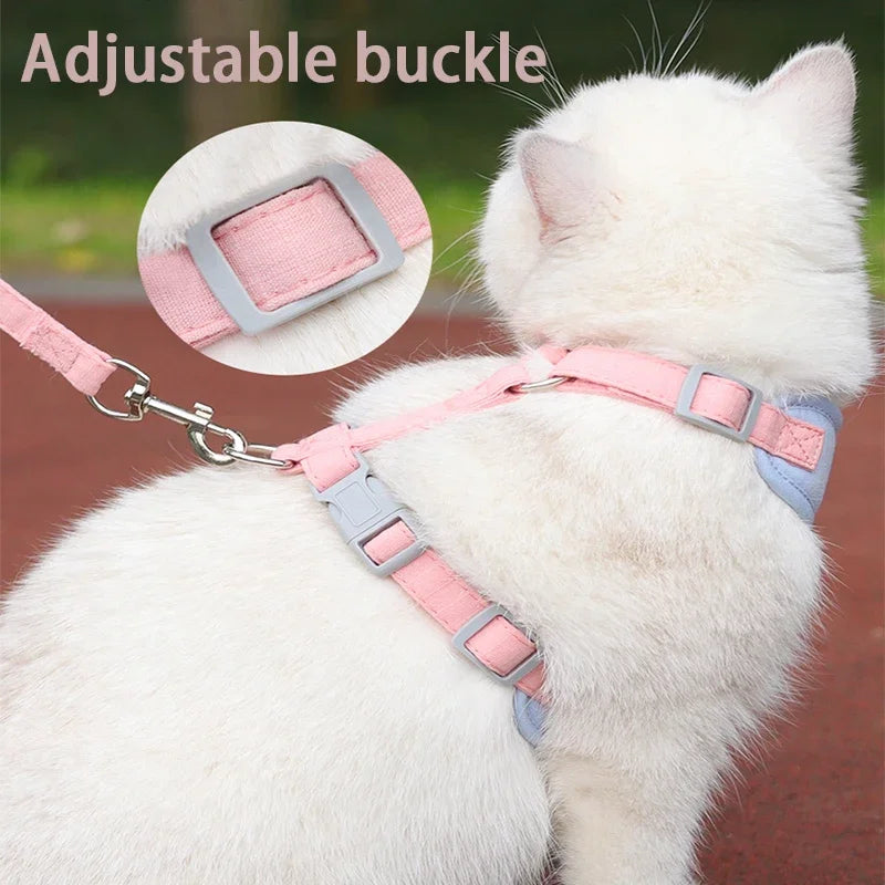 Puppy Harness and Leash Set for Small and Medium Dog