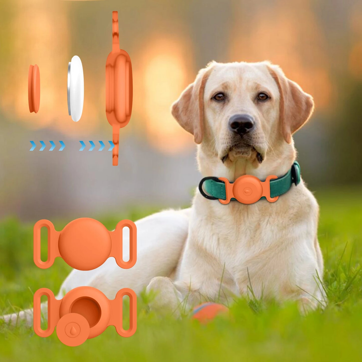 Apple Airtag Case for Dog Cat Waterproof Silicone Cover