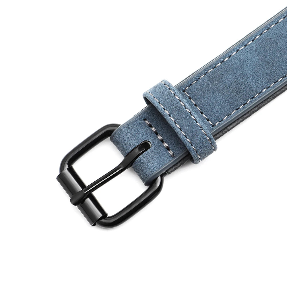 GPS Tracker Anti-lost Dog Collar PU Leather