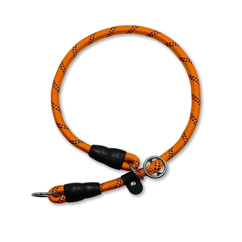 Dog Slip Collar No Pull Reflective Martingale Sliding Stopper