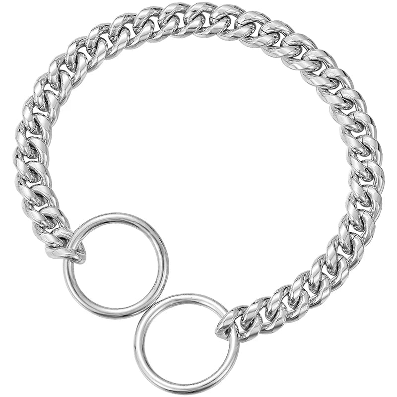 Stainless Steel Dog Chain Collar