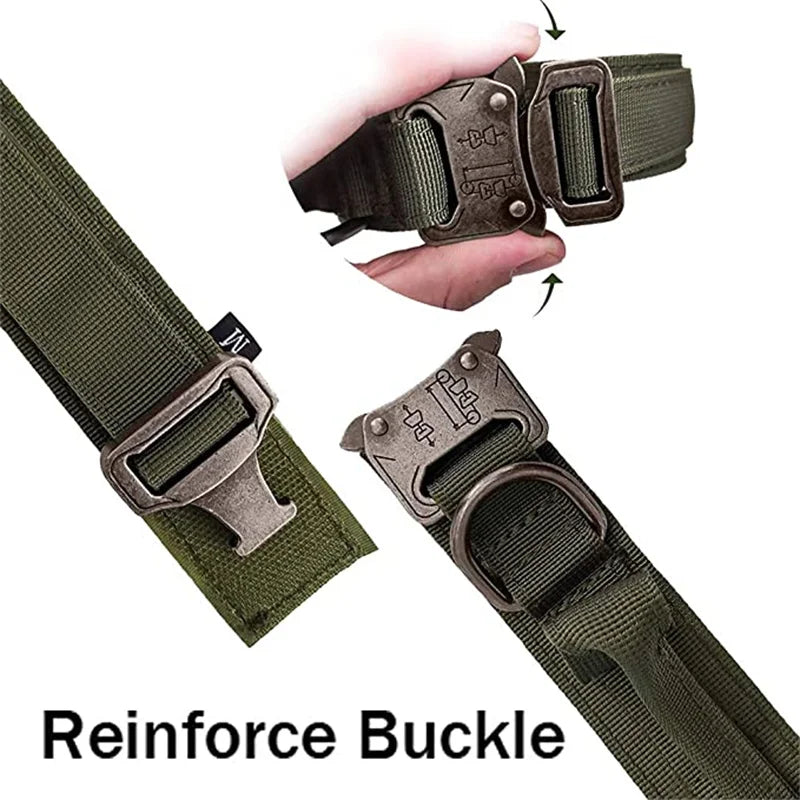 Dog collars with reinforce buckle