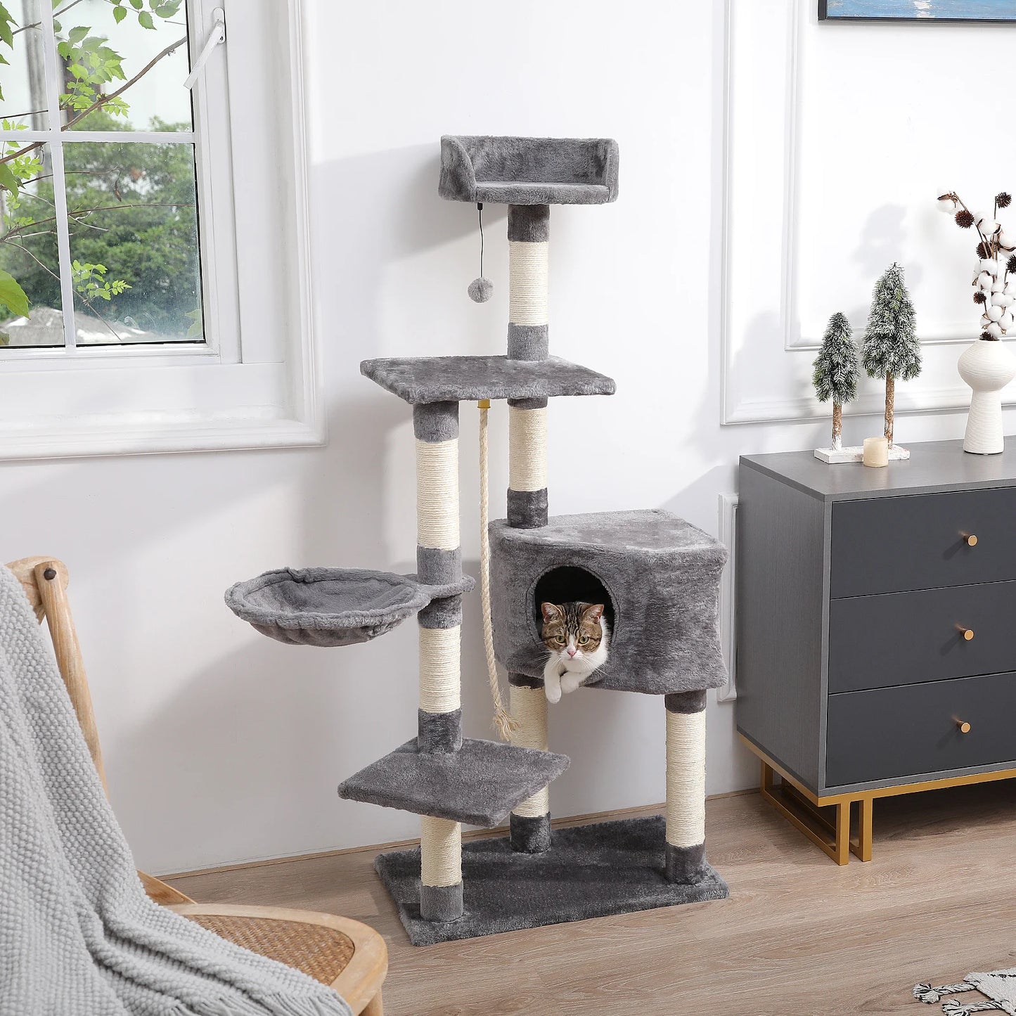 Cat Tree Tower Climb Scratching Post