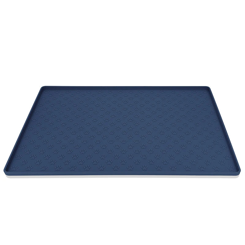 Pet Placemat Silicone Food Bowl Floor Mat for Dog and Cat