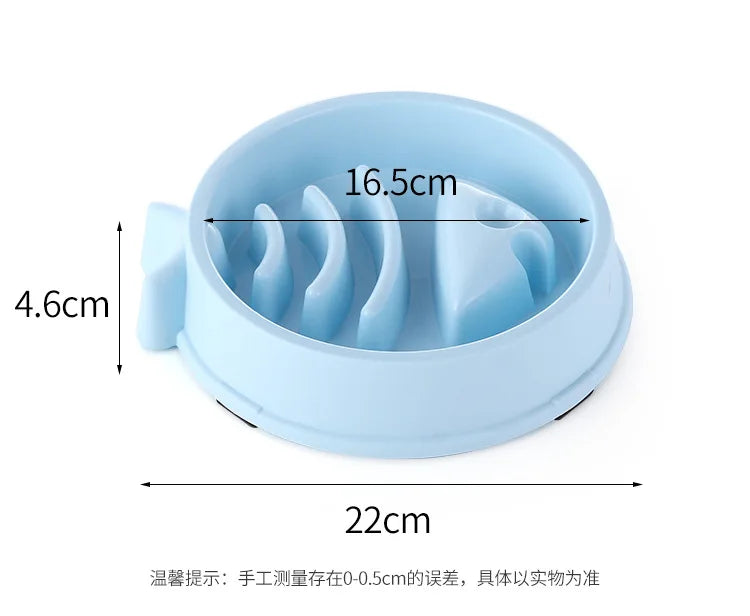 Non-slip slow feeder bowl size 3
