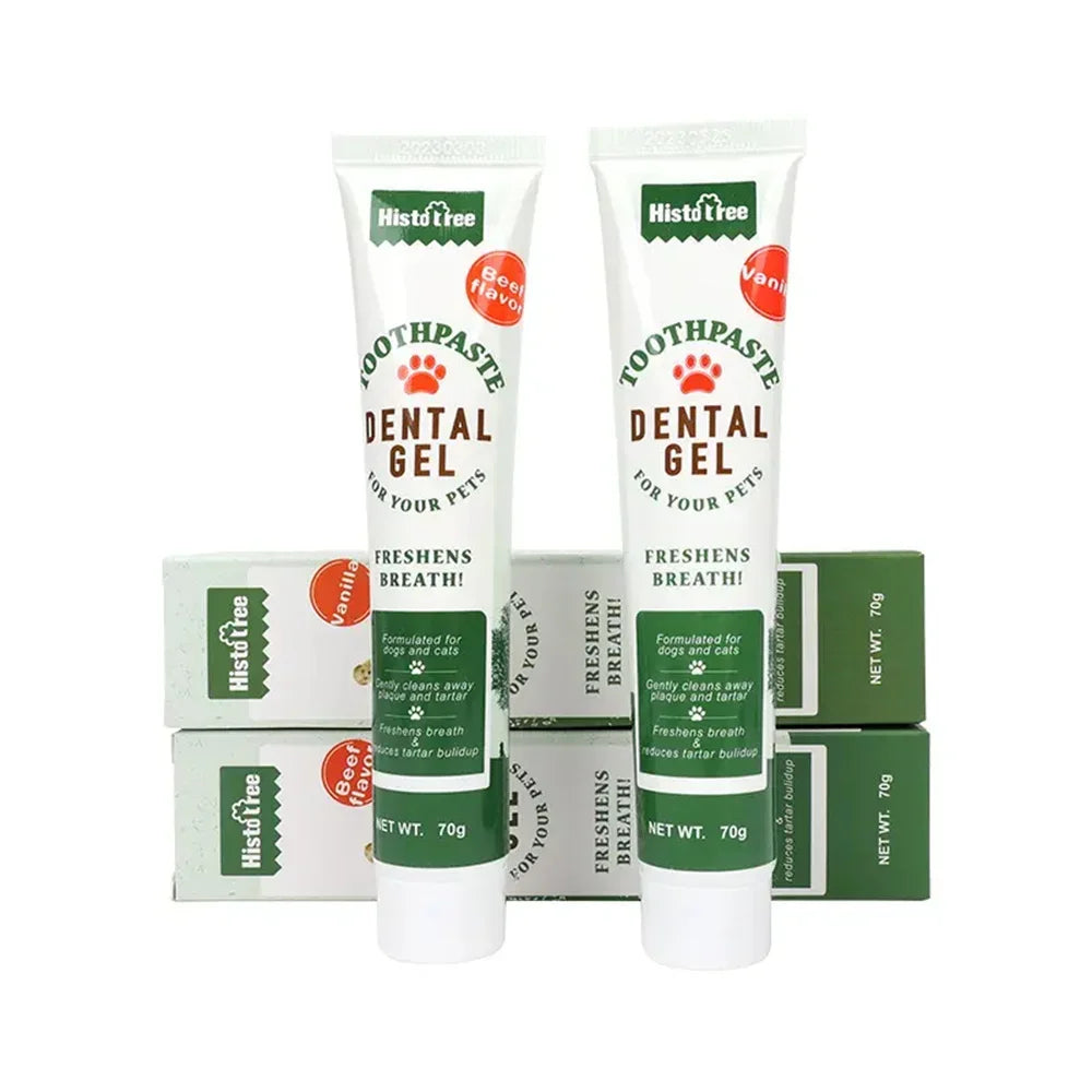 Pet Tootpaste Vanilla Beef Flavored for Dog and Cat