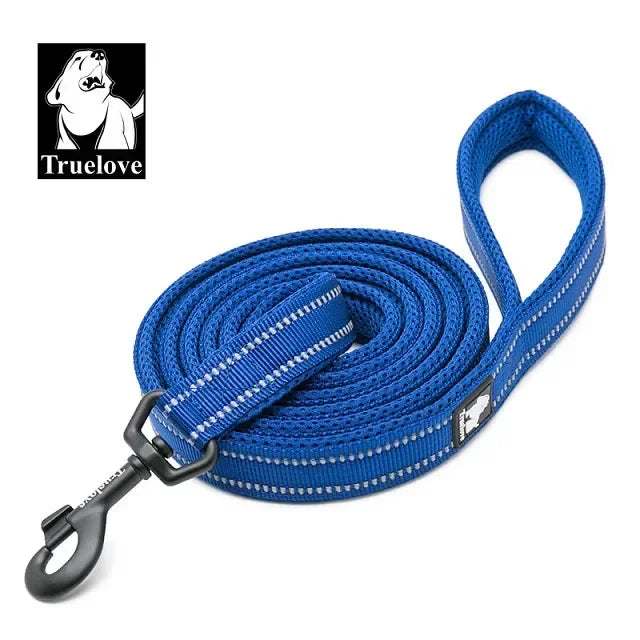 Truelove Dog Leash Reflective Nylon Mesh Soft Padded