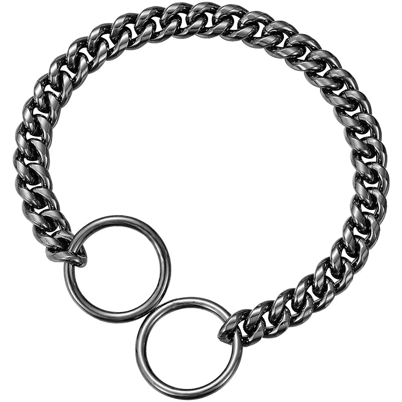Stainless Steel Dog Chain Collar