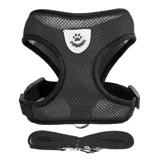 Dog Harness And Leash Set Breathable Vest for Small Dog