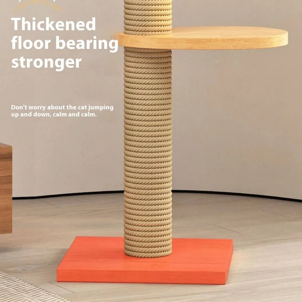 Cat Tree Australia: Floor To Ceiling Adjustable Wooden House