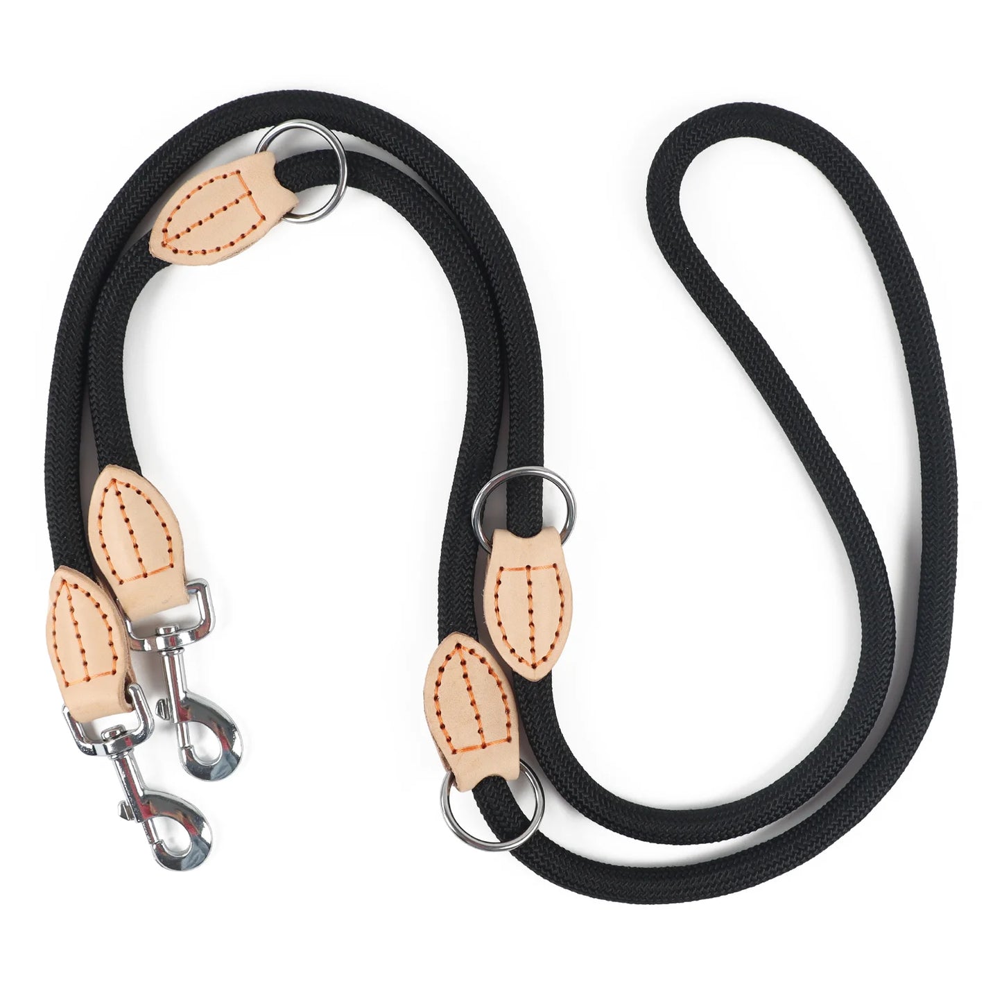 Multipurpose Double Sided Leash For 2 Small Medium Dogs