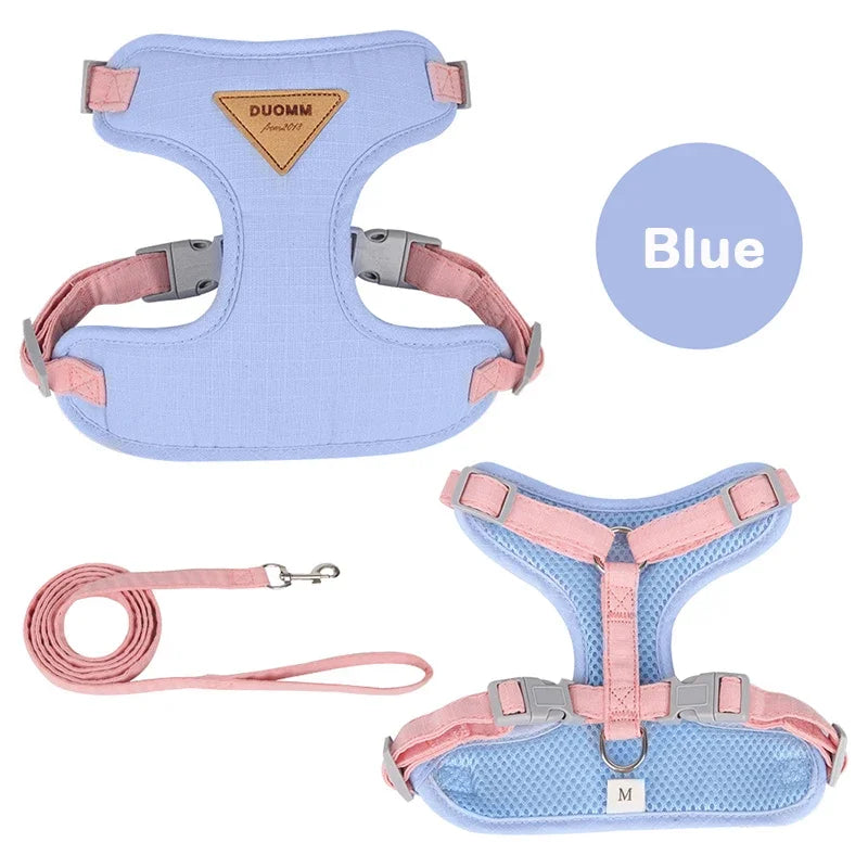 Puppy Harness and Leash Set for Small and Medium Dog