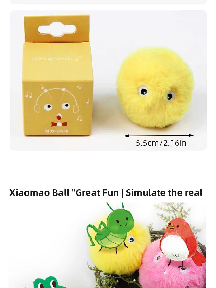 Cat plush toy size