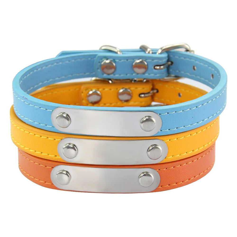 Different colour cat dog collar