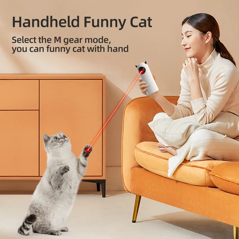 Smart teasing toy for funny cat