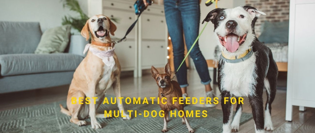 Best Automatic Feeders for Multi-Dog Homes: Stop Food Guarding