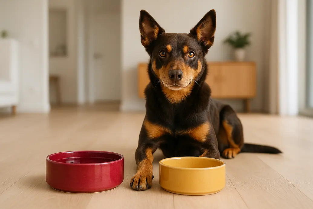 Ceramic dog bowls