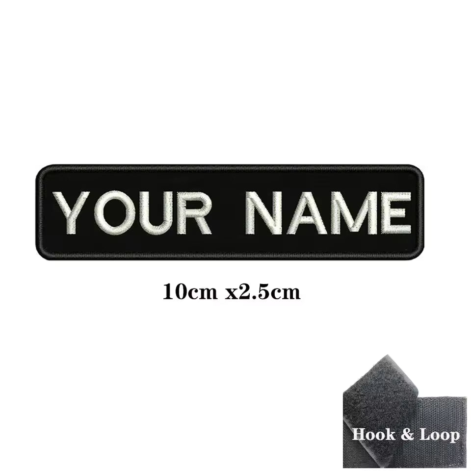Velcro for Dog Harness: Personalized Name Patch