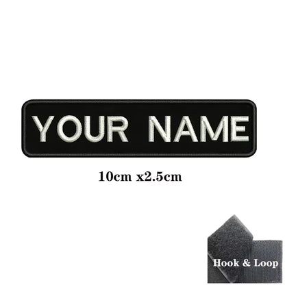 Velcro for Dog Harness: Personalized Name Patch