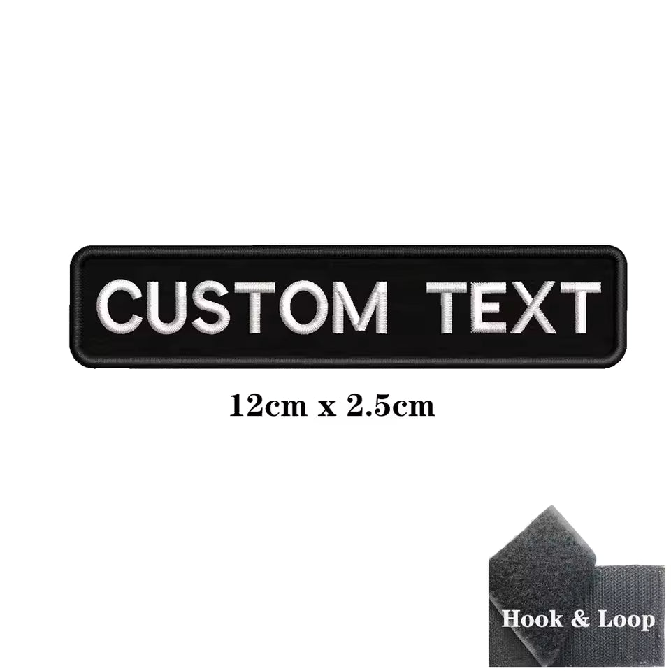 Velcro for Dog Harness: Personalized Name Patch