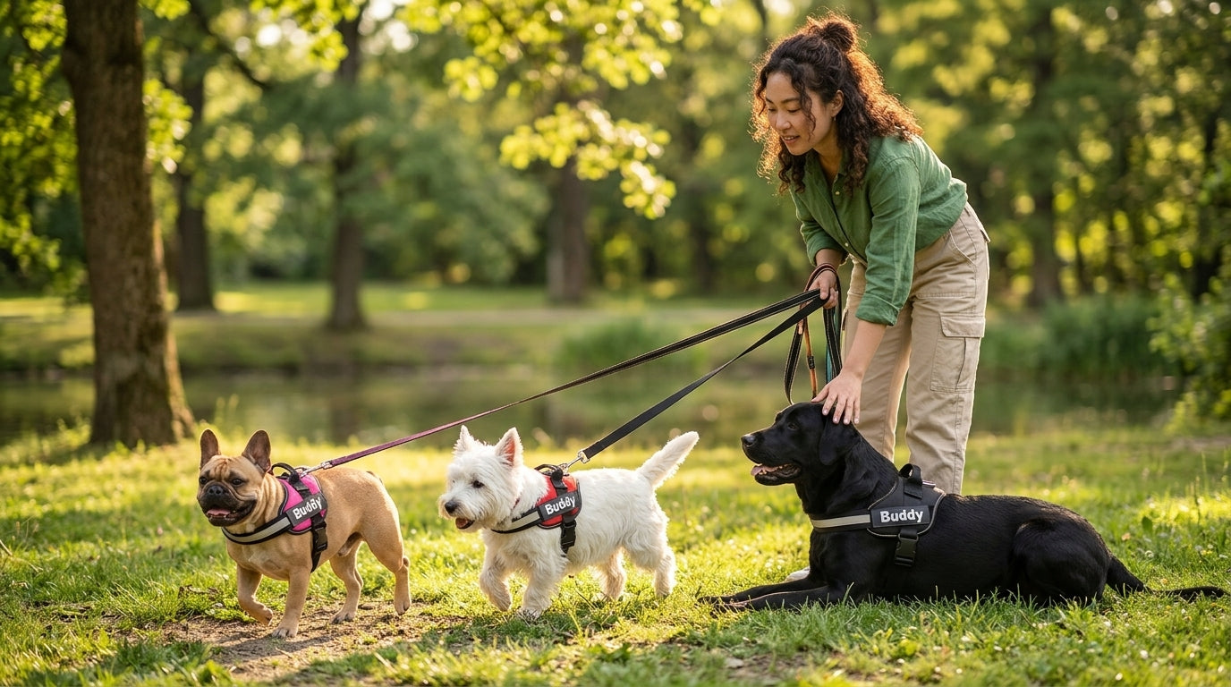 NO PULL Personalised Dog Harness
