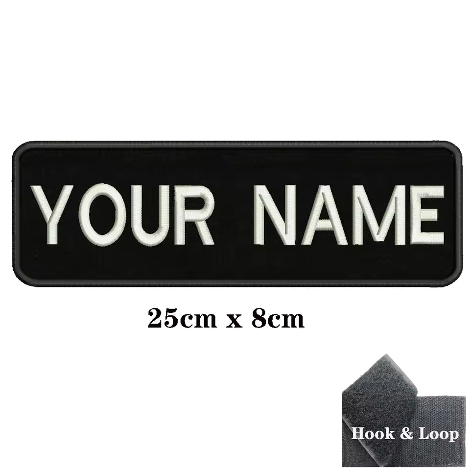 Velcro for Dog Harness: Personalized Name Patch