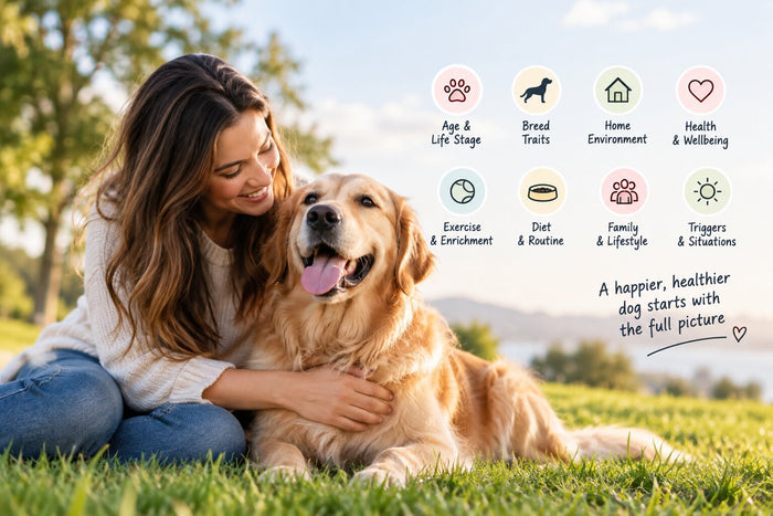 Dog representing personalised Pawvia AI behaviour guidance