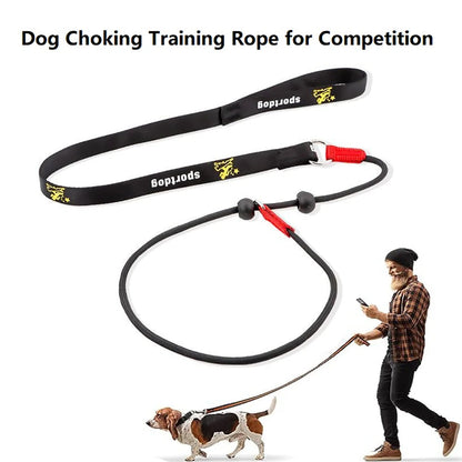 Training Dog Choking Rope Leash and Collar