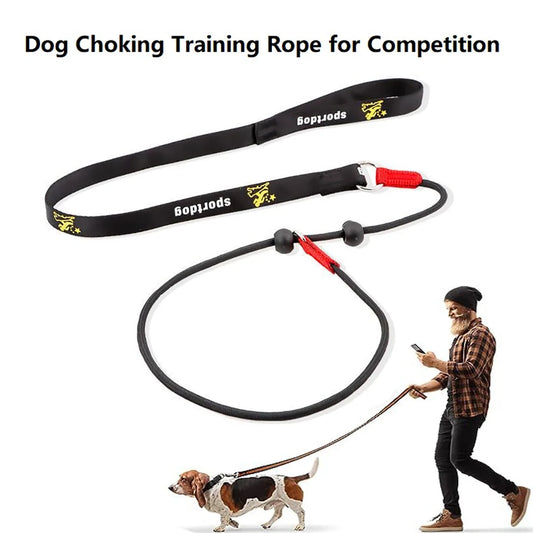 Training Dog Choking Rope Leash and Collar