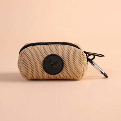 Pet Poop Bag Holder: Waste Bag Dispenser with Leash Hook