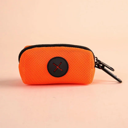 Pet Poop Bag Holder: Waste Bag Dispenser with Leash Hook