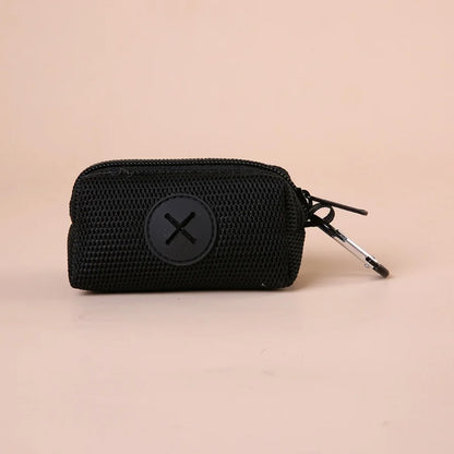 Pet Poop Bag Holder: Waste Bag Dispenser with Leash Hook