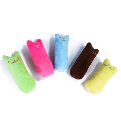 Teeth Grinding Catnip Toys Plush Cat Toy