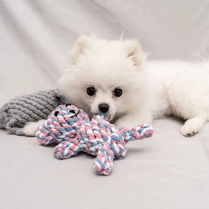 Rope Animal Dog Toy Bite Resistant Teeth Cleaning
