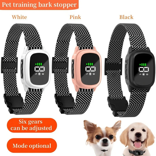 Automatic Anti Barking Rechargeable Dog Collar