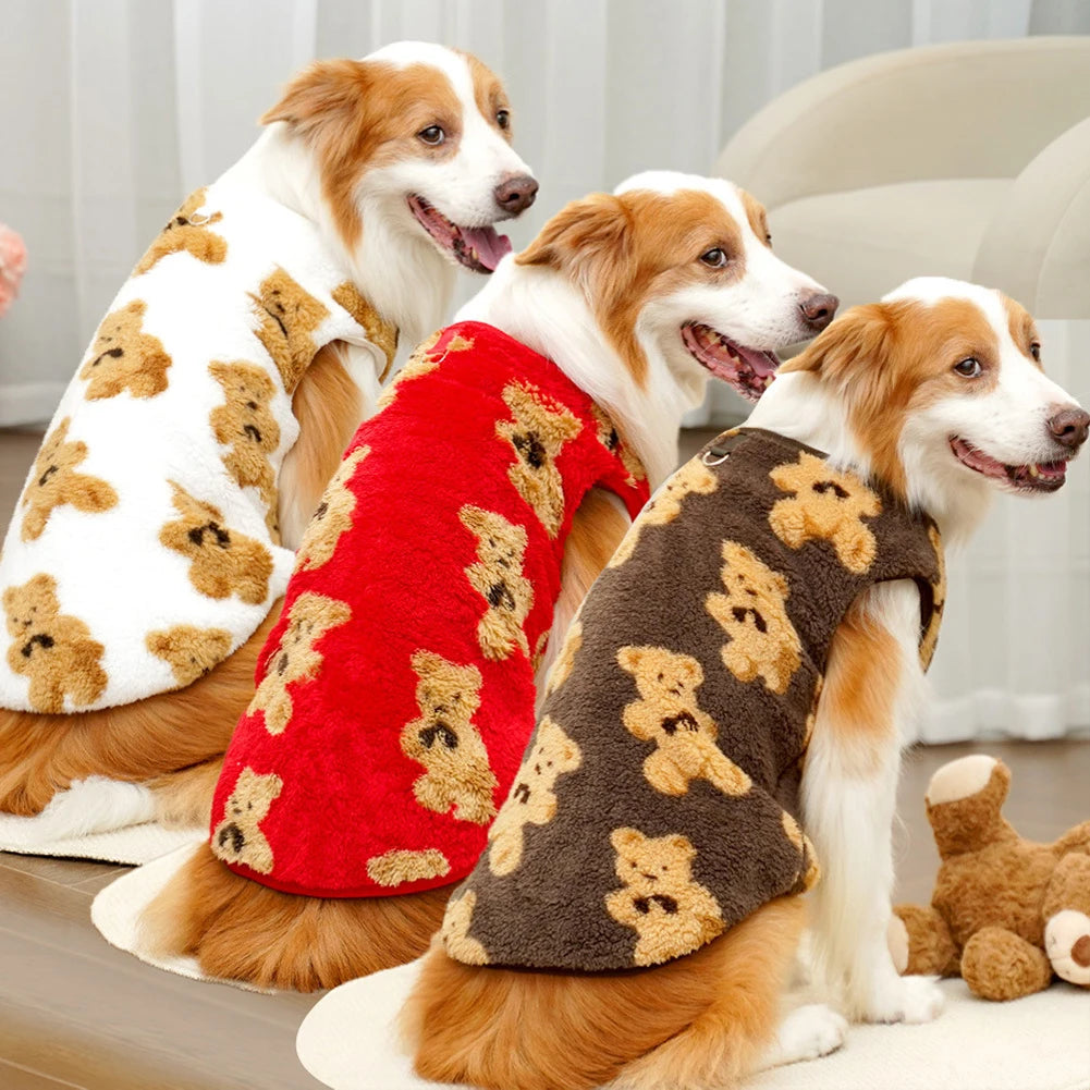 Pet Warm Flannel Clothes Pet Winter Coat for Dog and Cat