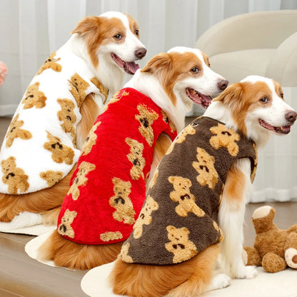 Pet Warm Flannel Clothes Pet Winter Coat for Dog and Cat