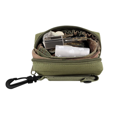 Dog Poop Bag Holder 1680D Nylon Oxford with Carabiner Clip