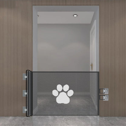 Retractable Pet Door Mesh Dog Fence