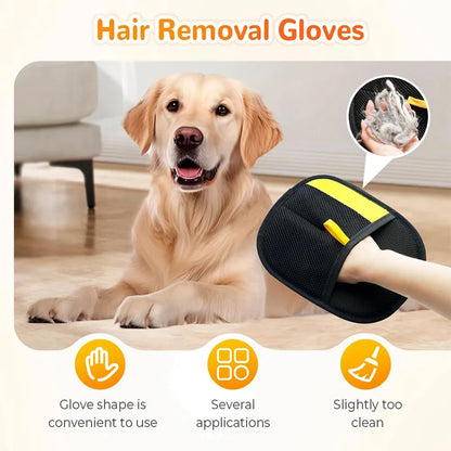 Pet Hair Cleaning And Collection Gloves