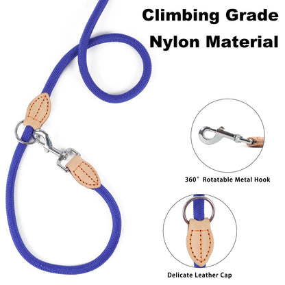Multipurpose Double Sided Leash For 2 Small Medium Dogs
