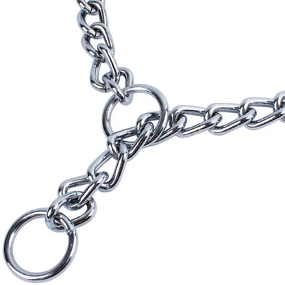Stainless Steel Adjustable  Slip Chain Collar For Dog