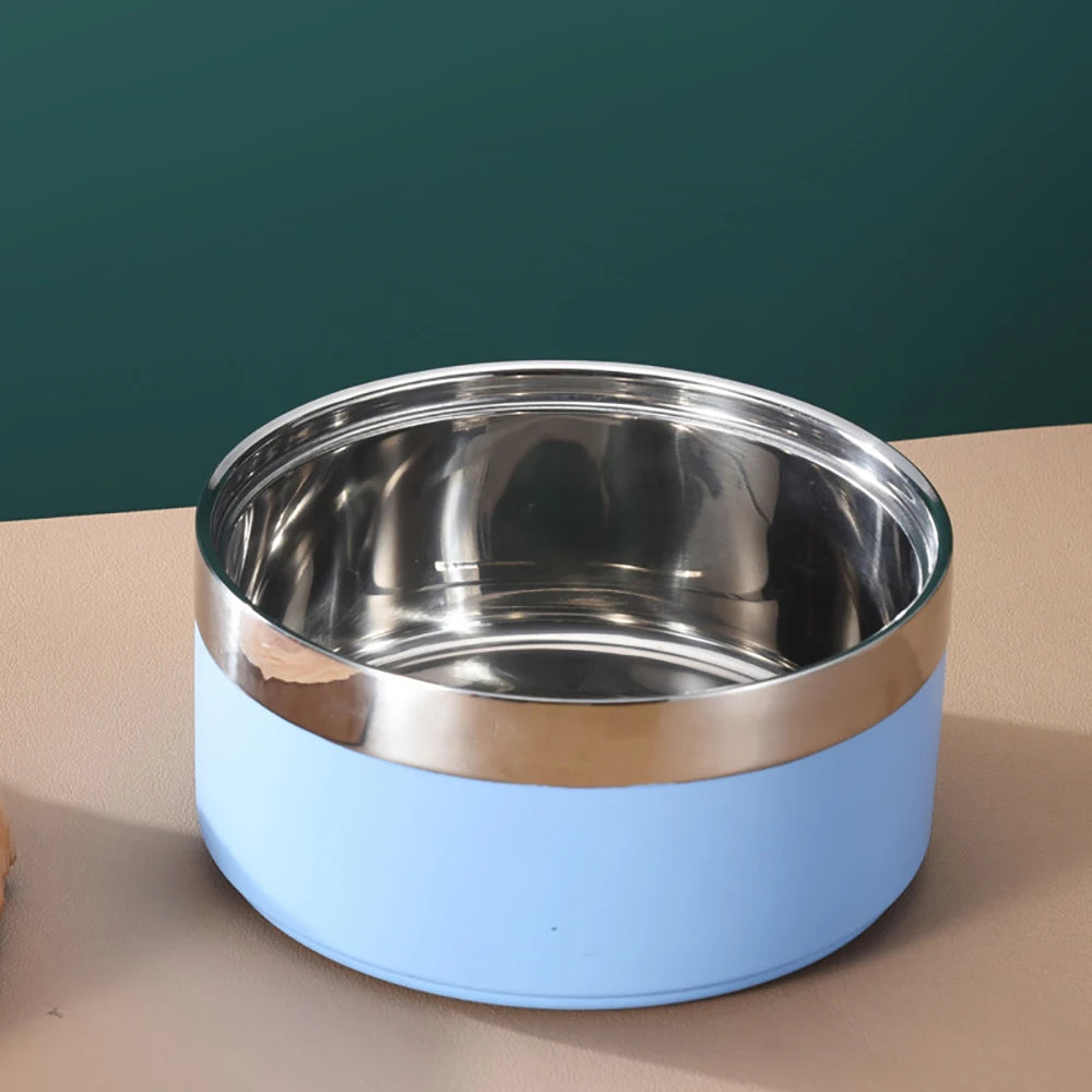 Stainless Steel Personalized Dog Cat Food Water Bowl