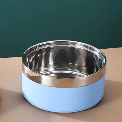 Stainless Steel Personalized Dog Cat Food Water Bowl